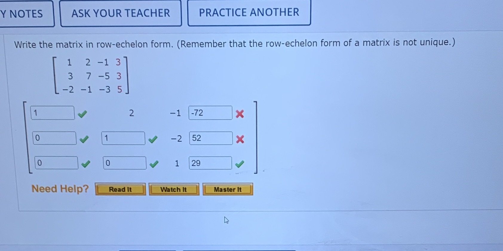 Y NOTES ASK YOUR TEACHER PRACTICE ANOTHER Write