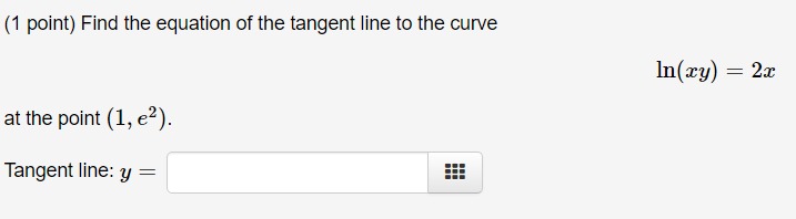 a) x'(y + 1) = 4y b) 8 cos(x ) sin(y) = y =