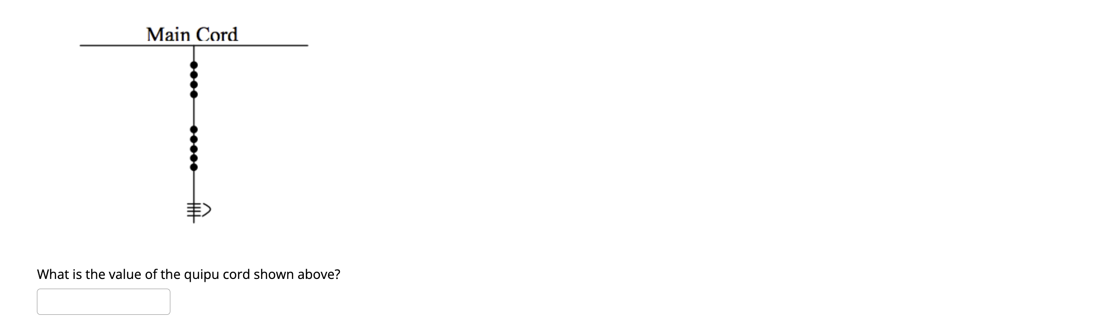 Given the Inca counting board below, red squares