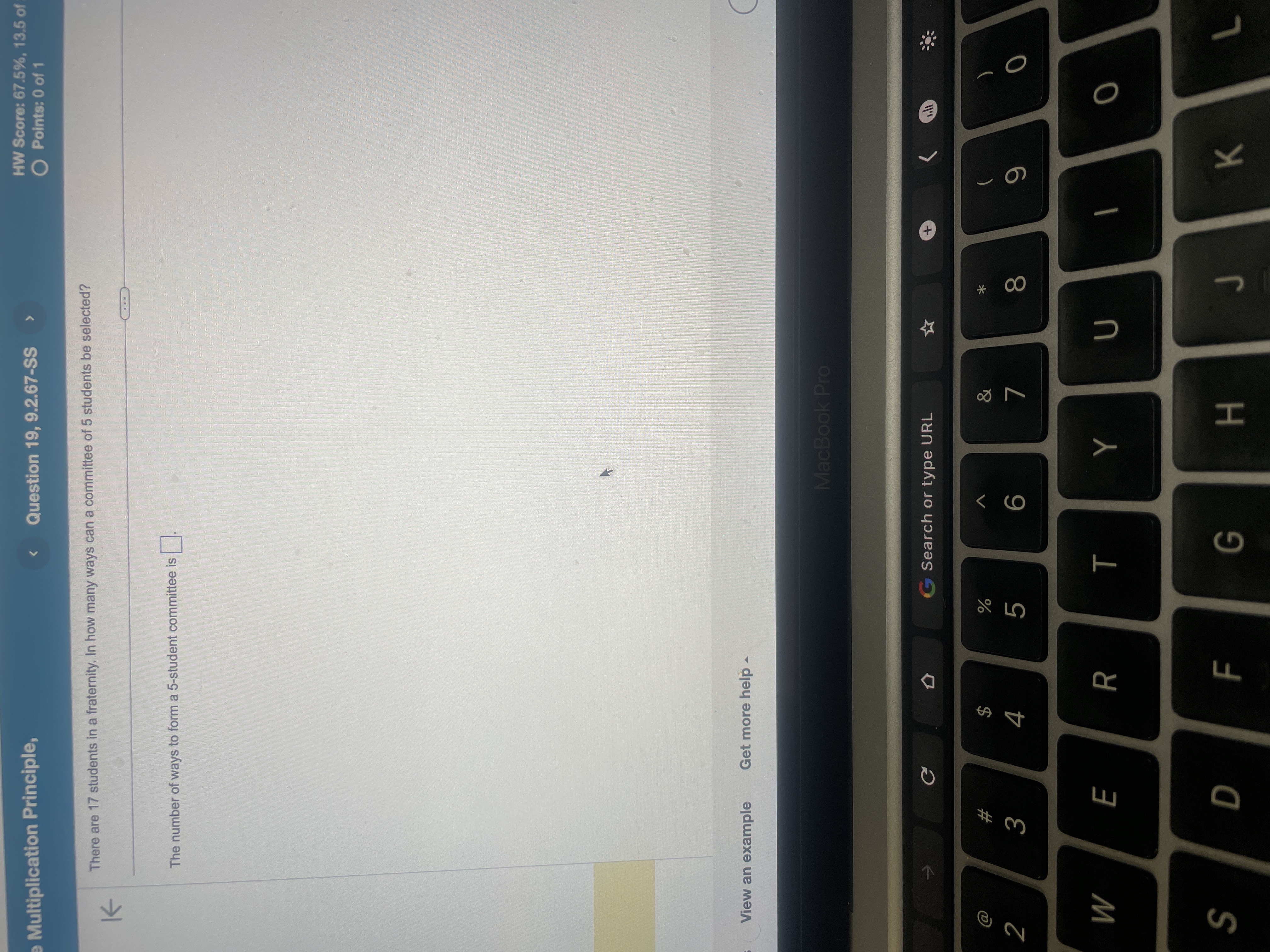 ALGEBRA ECO tiplication Principle, Question 20,