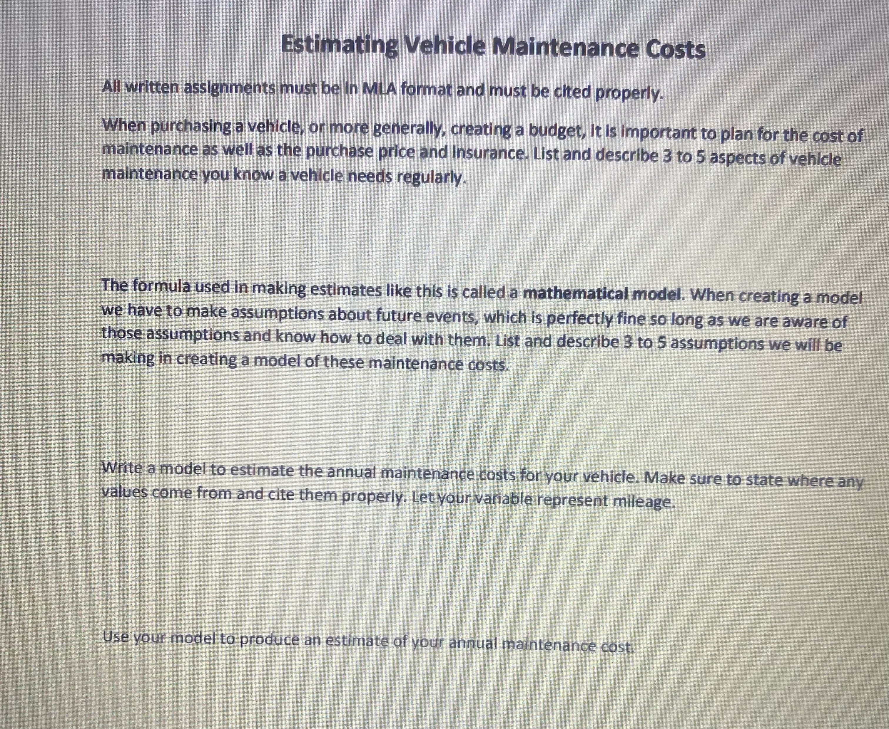 3. The cost of brake pad replacement will be $300