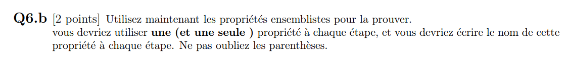 Q6. [4 points] Pour cette question, vous