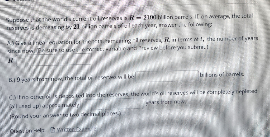 thank you for your help Suppose that the