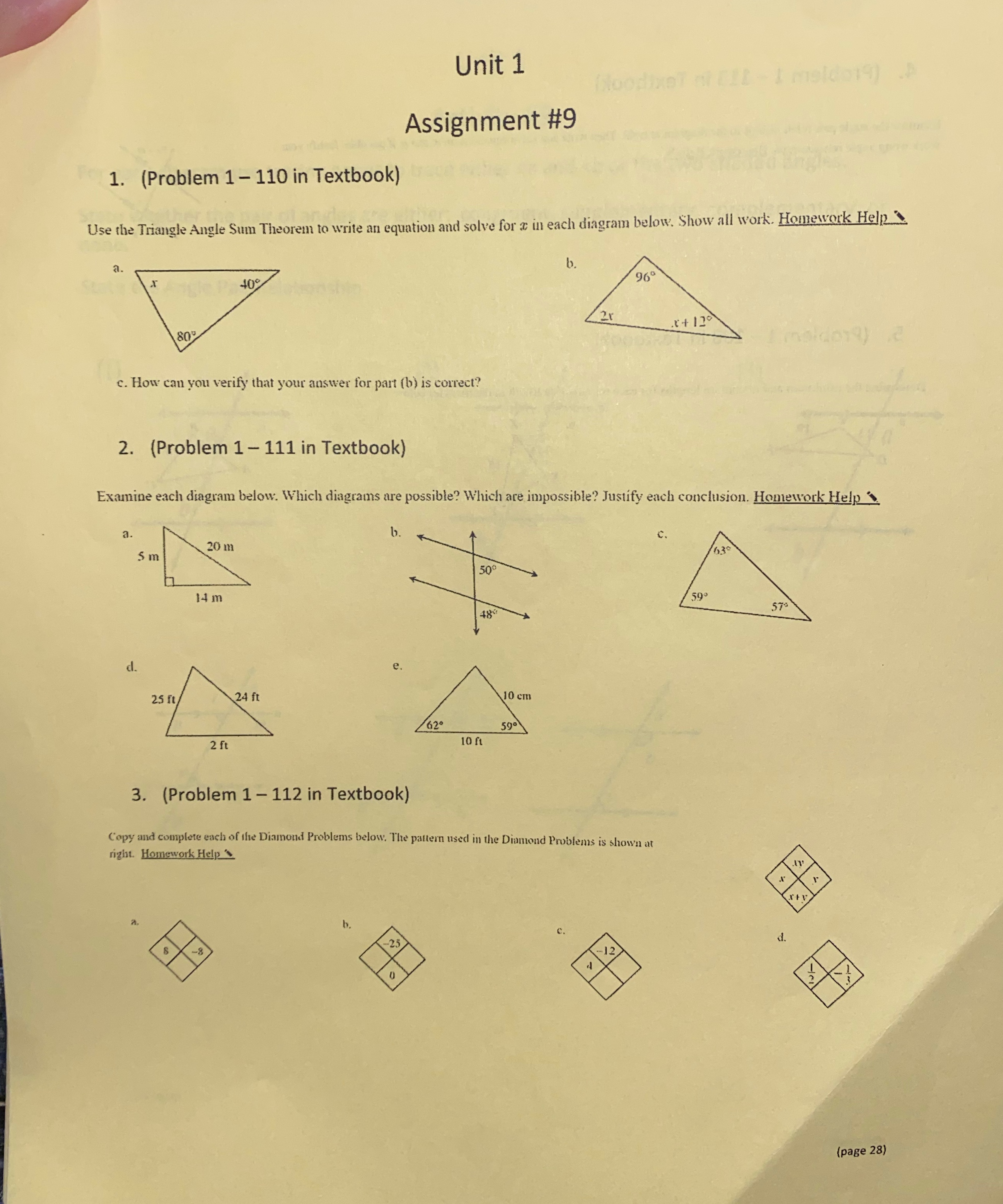 Unit 1 Bloodmot ni Elt 1 moldo19) . . Assignment