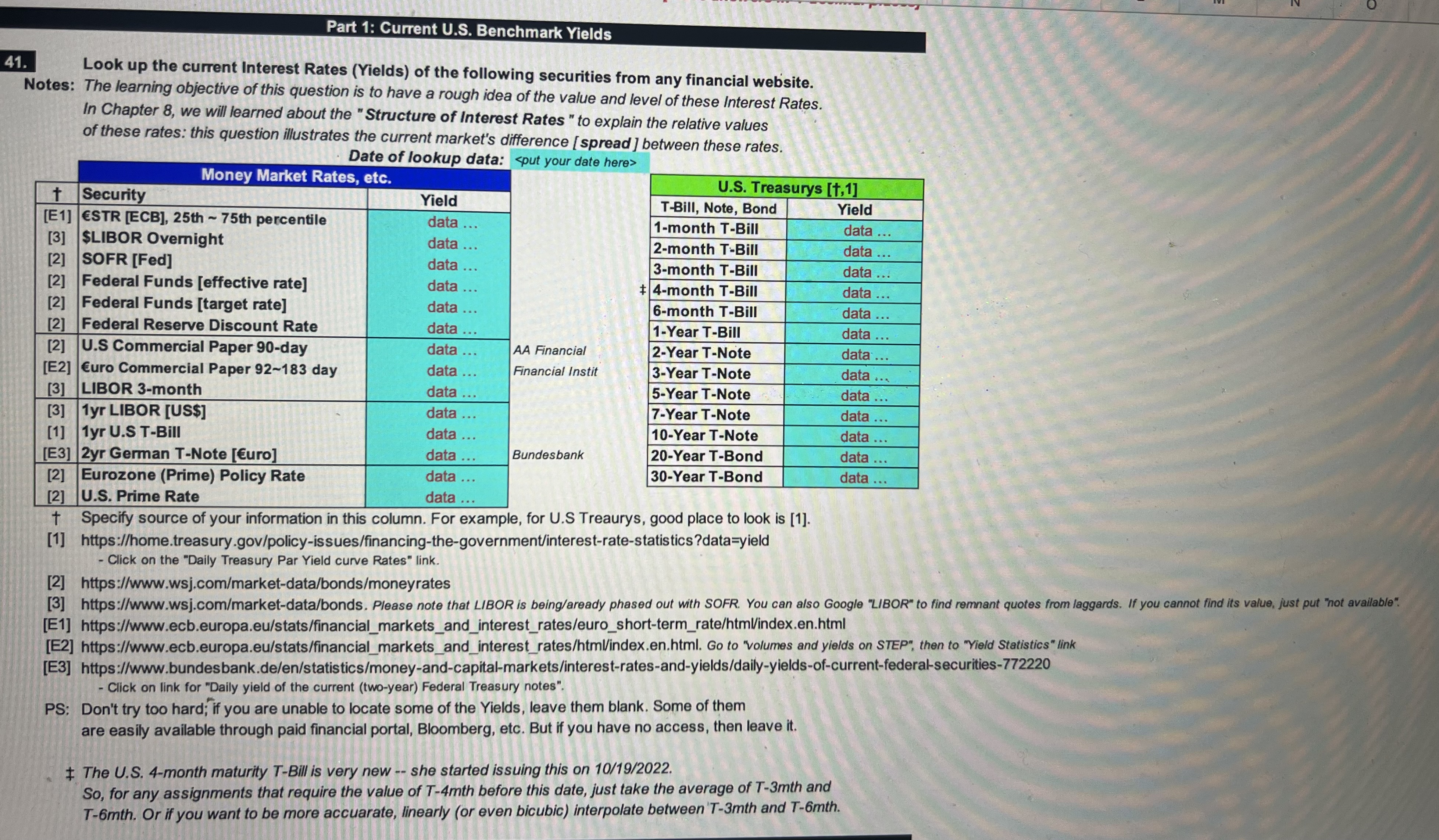 Finance question? [1]Specify source of your