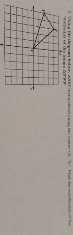 find the coordinates of the end points and