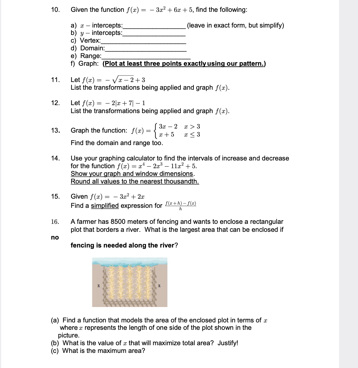 Activity 8 - Exam 2 Review Sheet Please put all