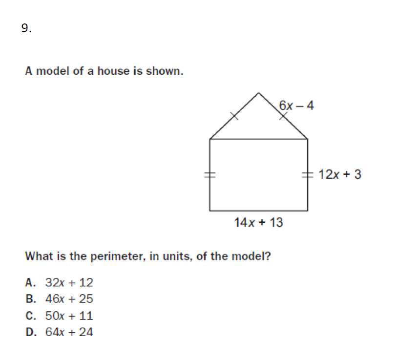 6. In which expression is the coefficient of the