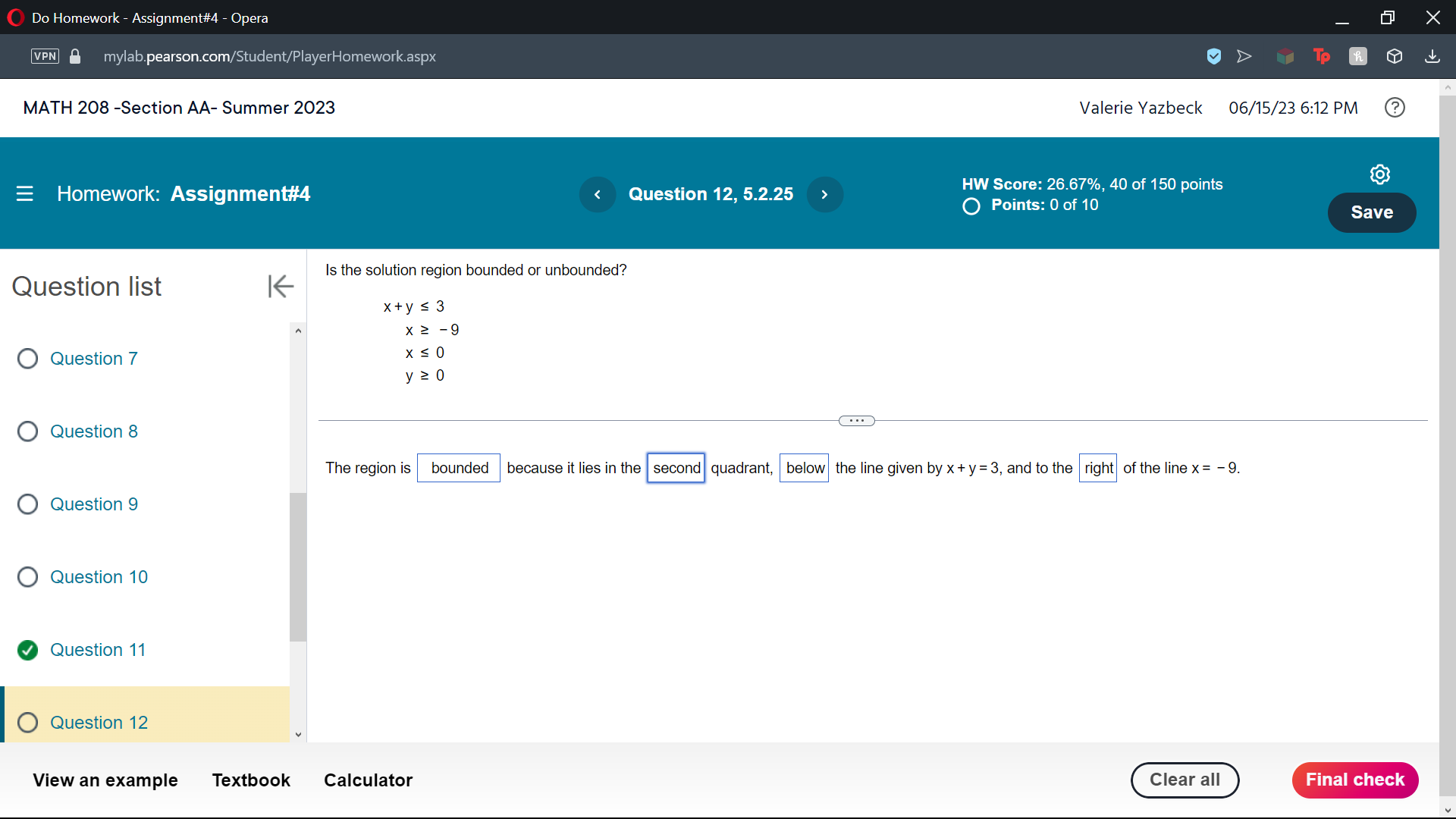 O Do Homework - Assignment#4 - Opera X VPN