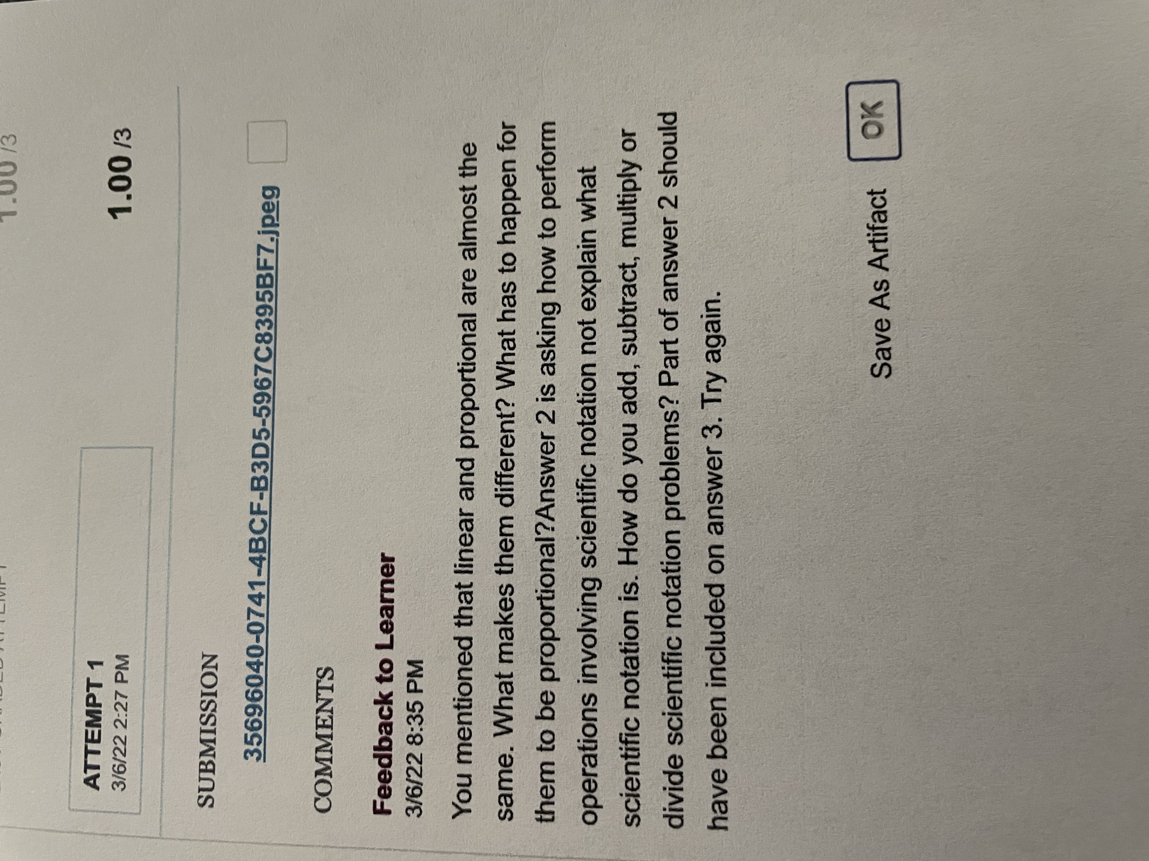 I need help with an explanation and example I