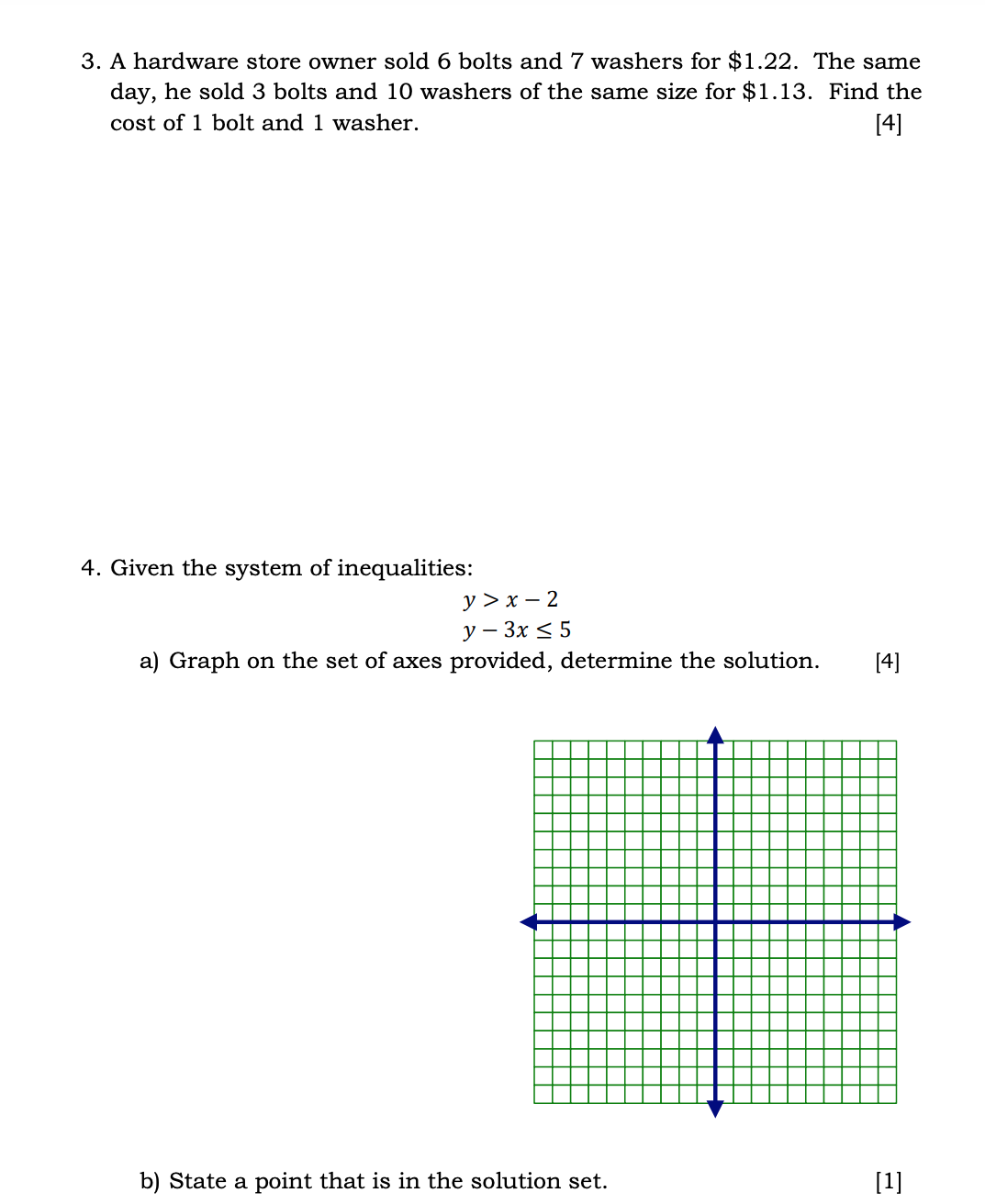 NAME Date 09(24 Z 2022 MAT 1 10- Quiz #4 (Chapter