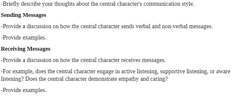 Briev describe vour thoughts about the central