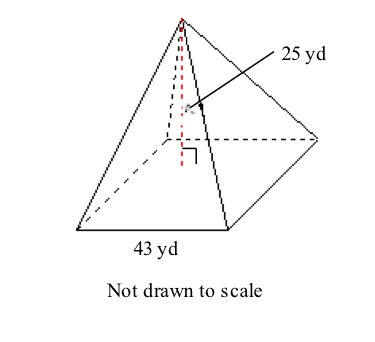 Find the surface area. 10 m 8 m 51/2 Not drawn to