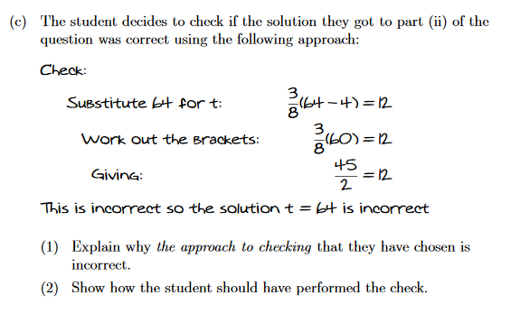 In this question, you are asked to comment on a