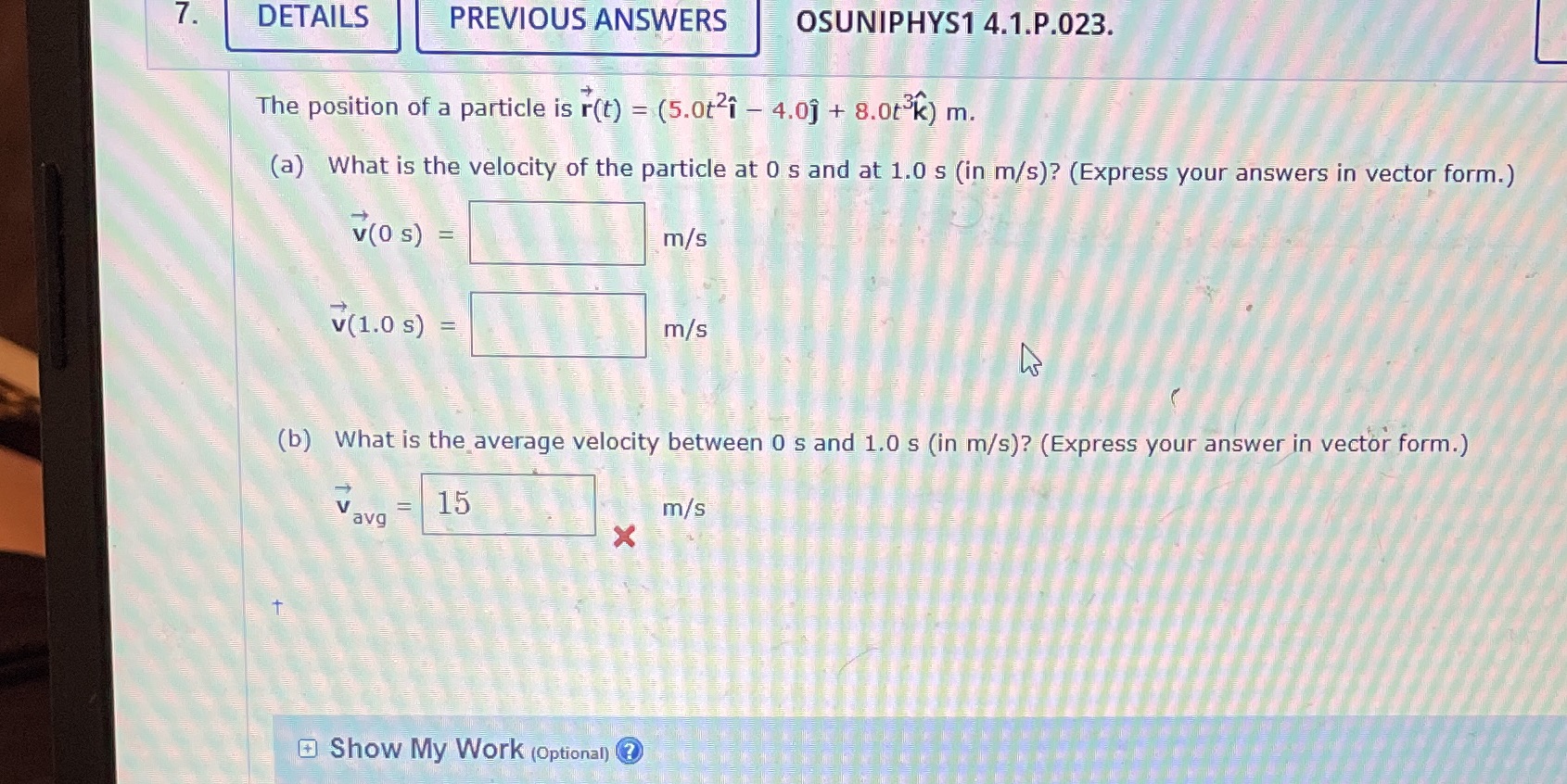 Please help with the whole question if possible.