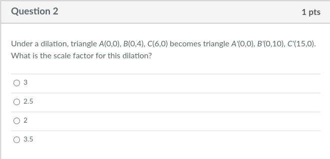 Help on these please. 1. Question 1 1 pts The