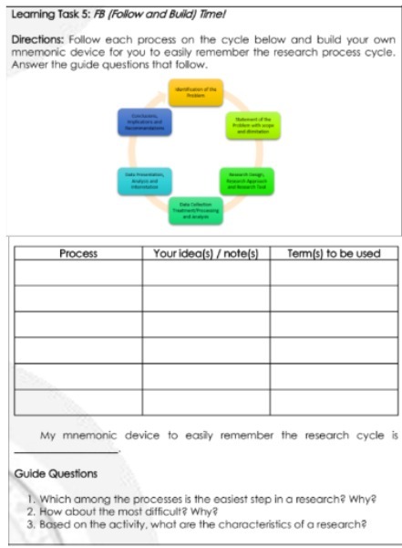 Learning Task 5: FB (Follow and Build) Time!