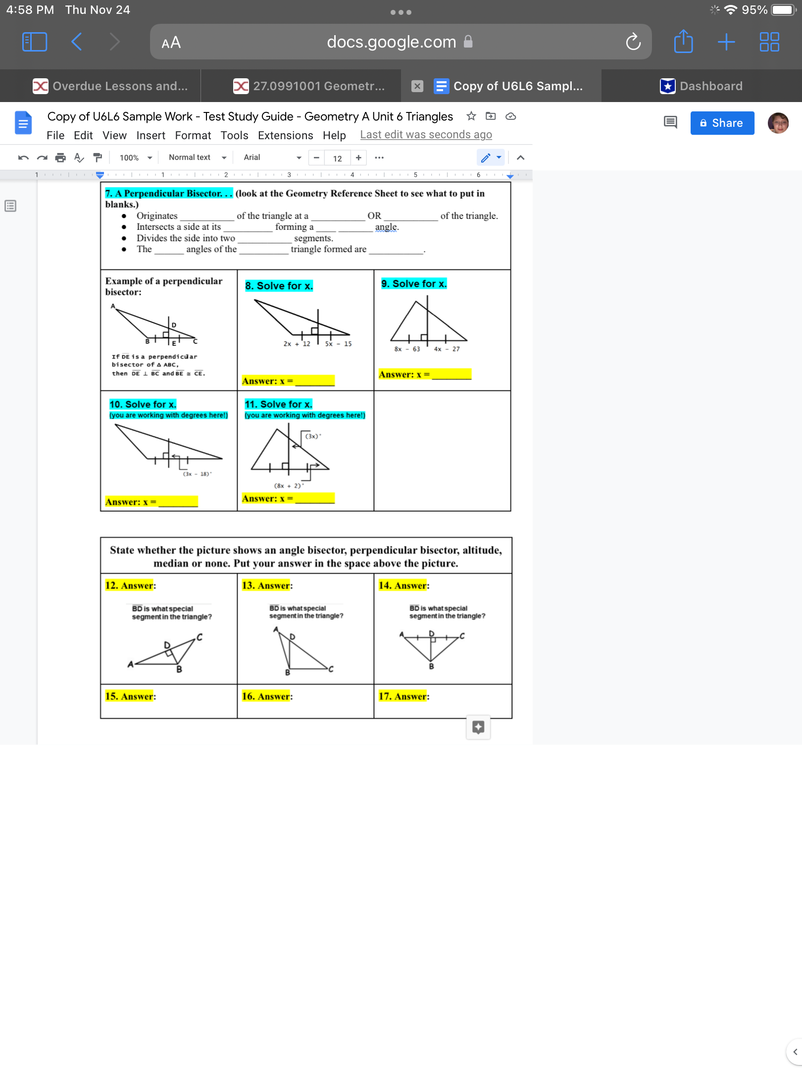 4:59 PM Thu Nov 24 94% AA docs.google.com A +