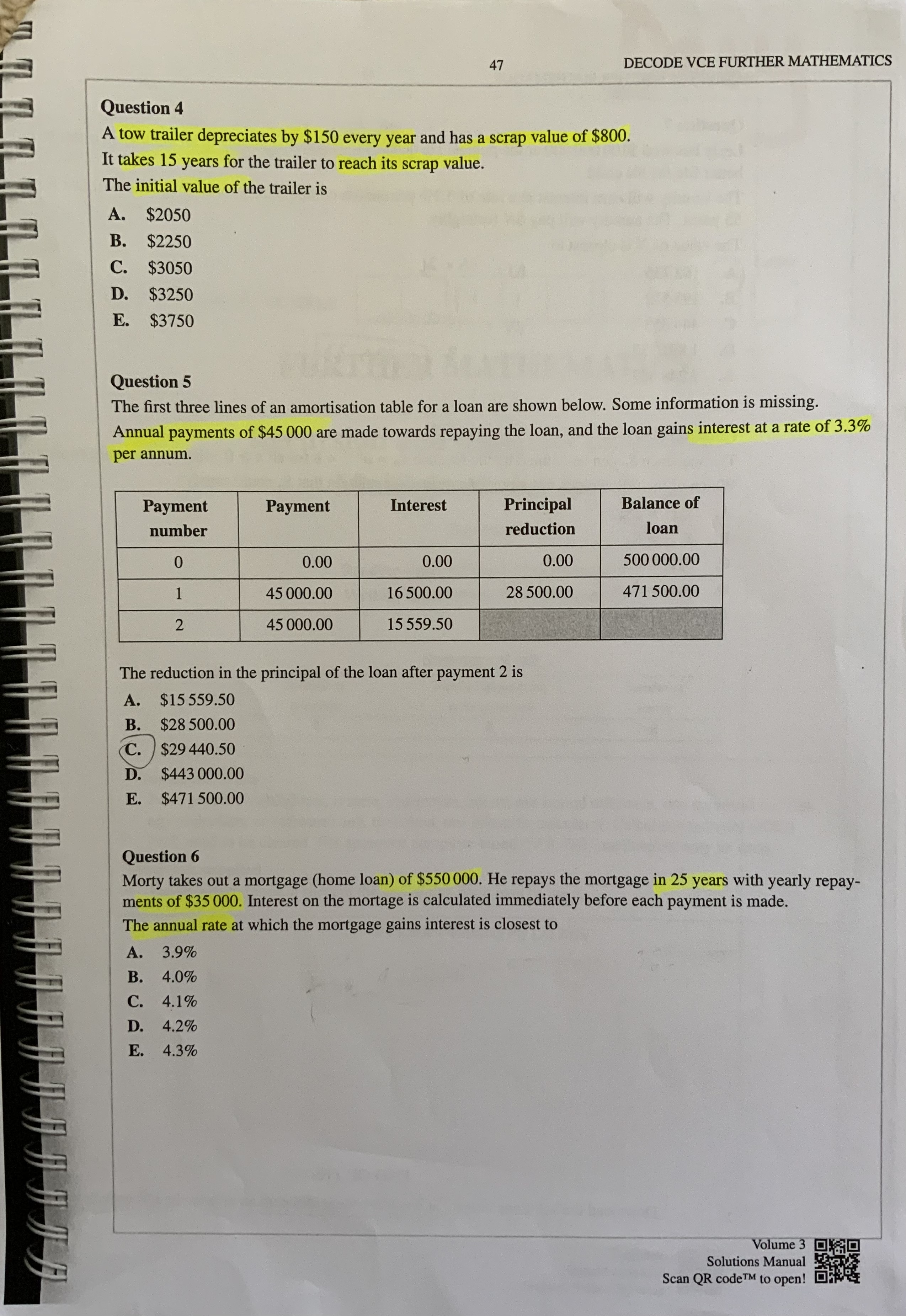 10 00 46 DECODE VCE FURTHER MATHEMATICS