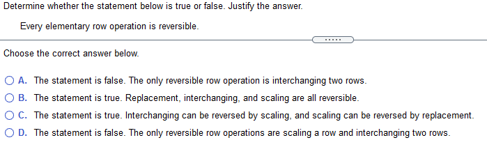Determine the yaluels} of h such that the matrix