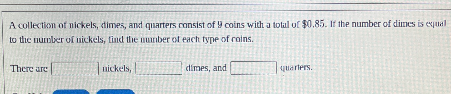 A collection of nickels, dimes, and quarters