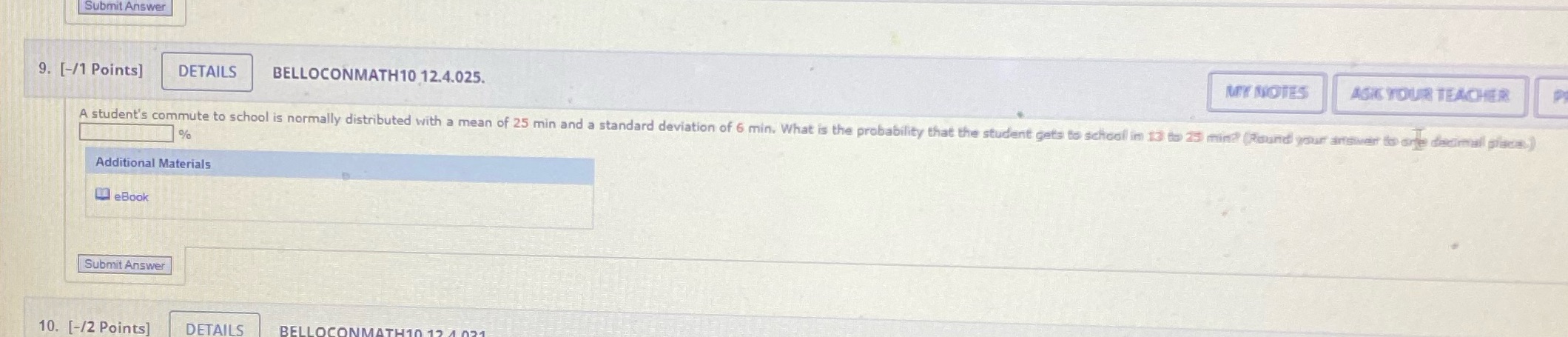 Submit Answer 9. [-/1 Points] DETAILS