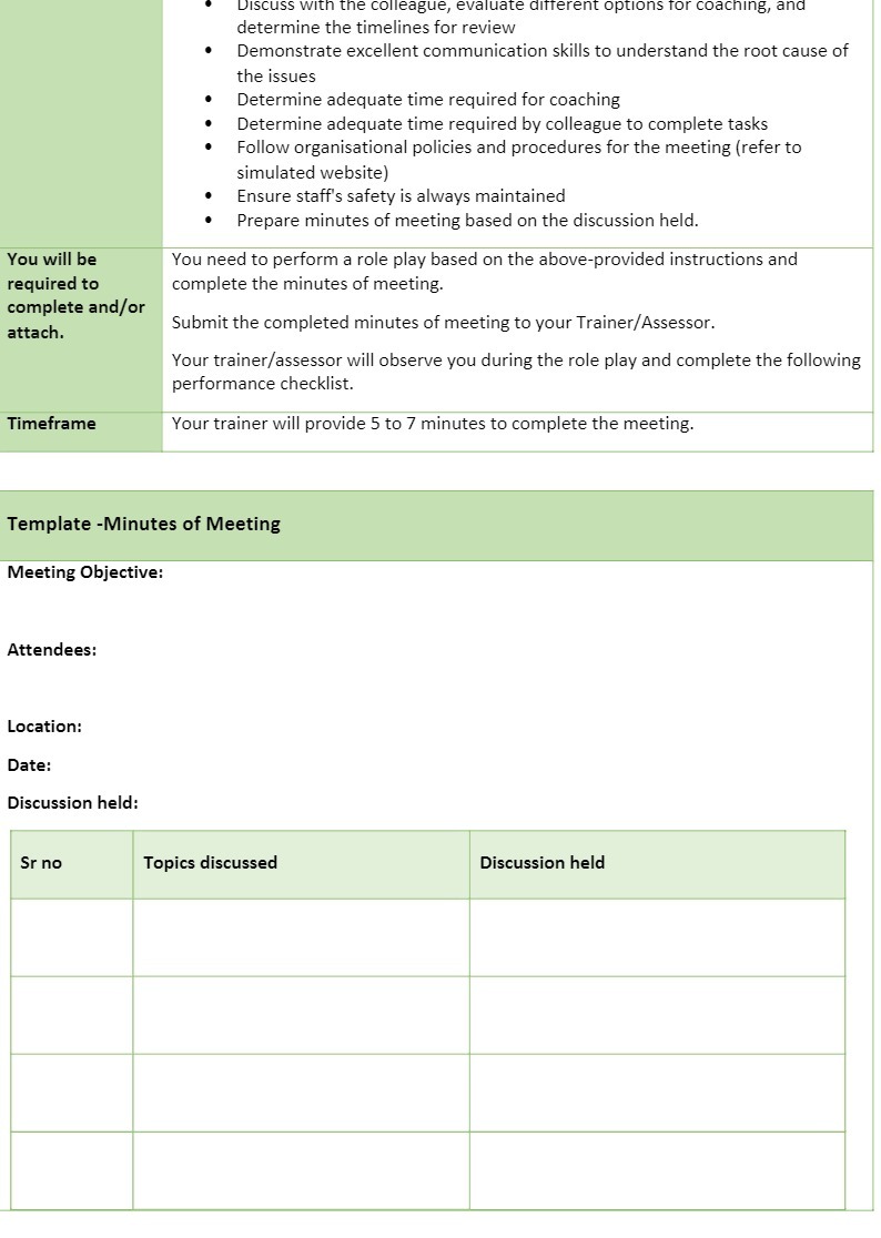 Discuss with the colleague, evaluate different