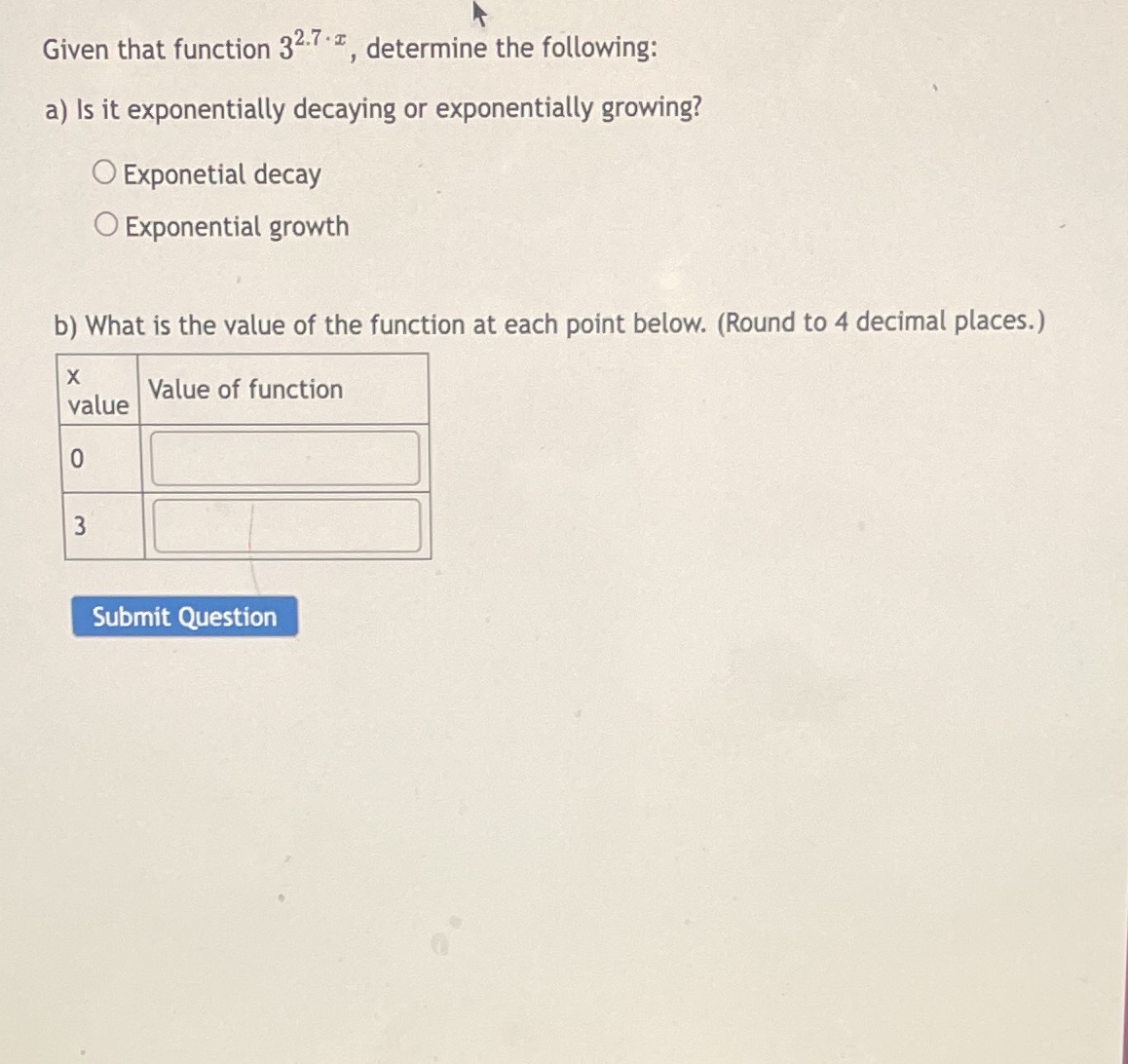 Given that function 327 , determine the