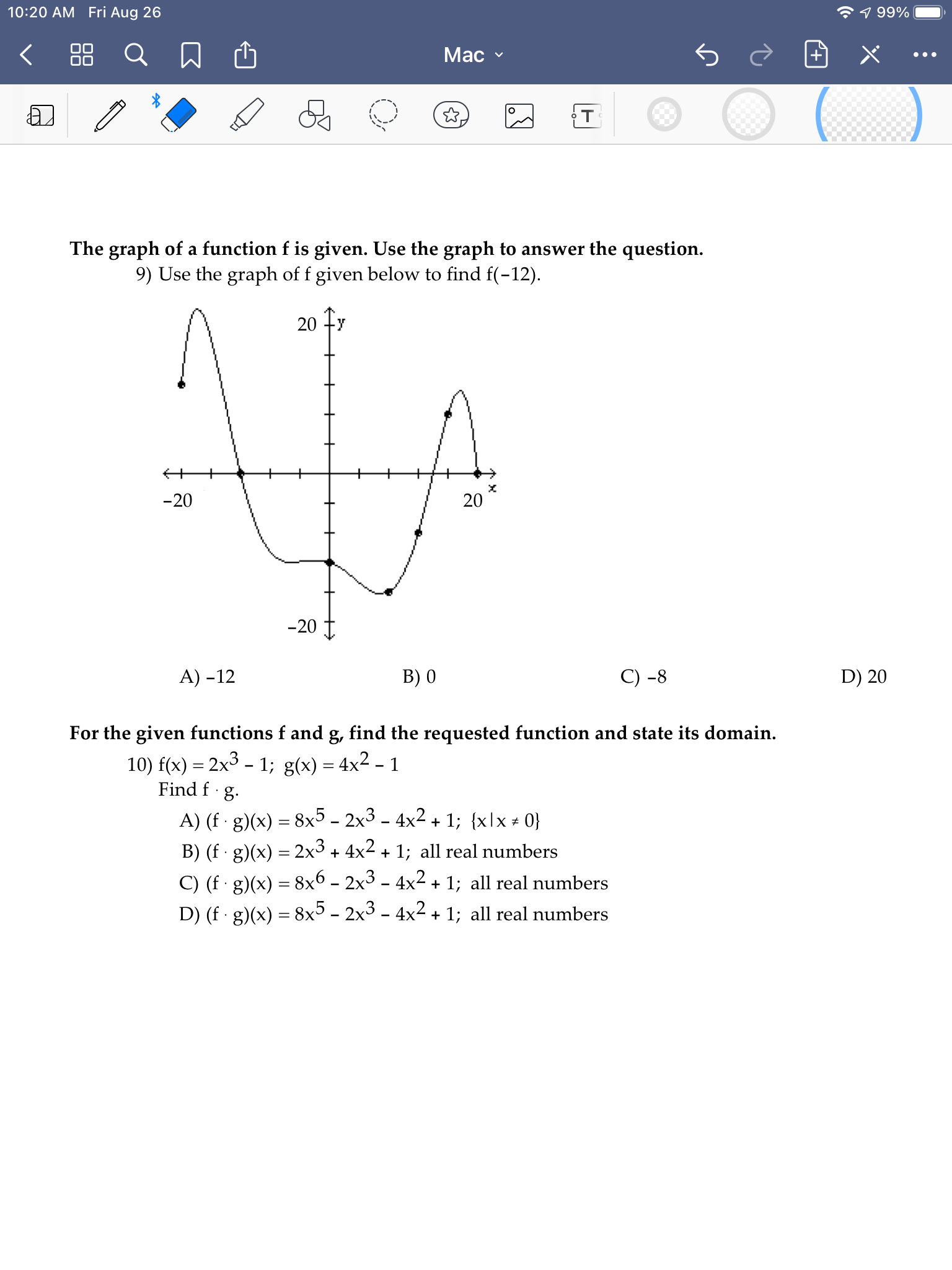 10:20 AM Fri Aug 26 199% 88 Q n d Mac + 1 X ...