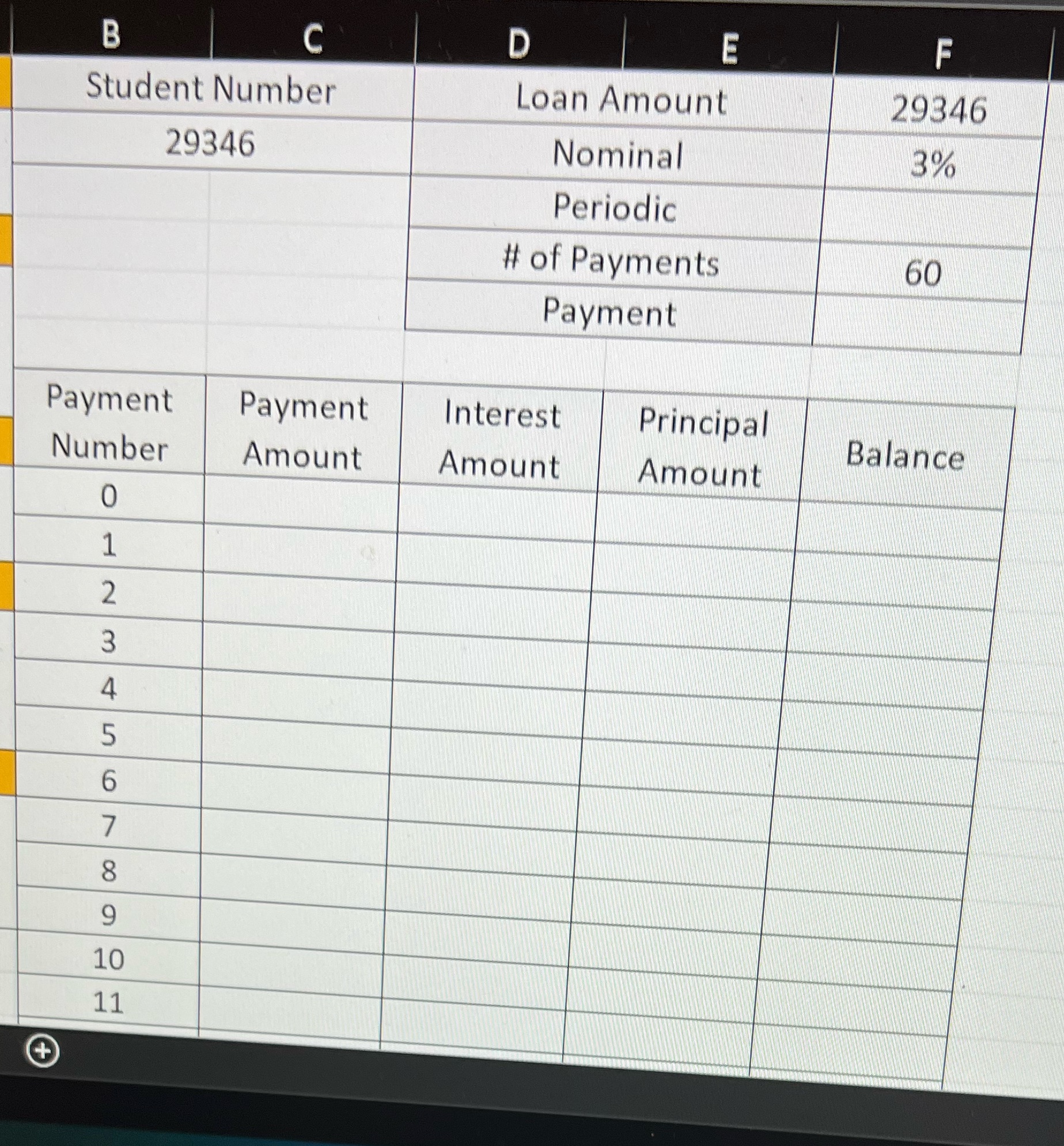 Calculate the payment amount to 2 decimals. Make