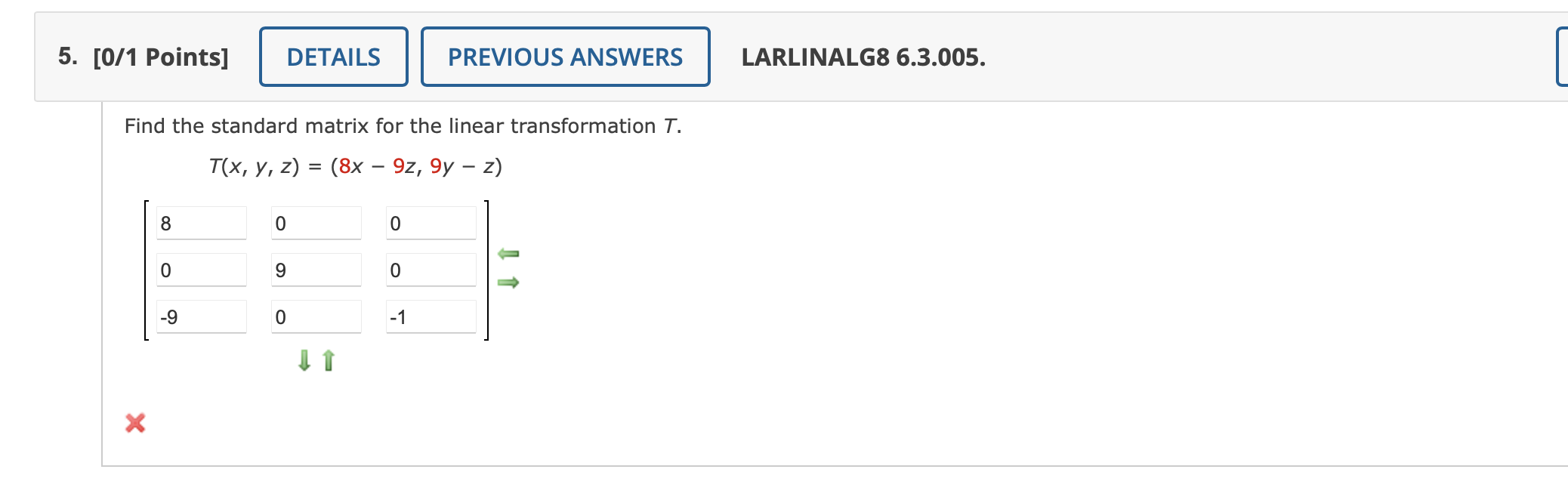 1. [0/2 Points] DETAILS PREVIOUS ANSWERS