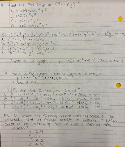 A 4X - 38 x2+ 93. 5x 0. 47-39k + 93.5 B. 4x 3 -