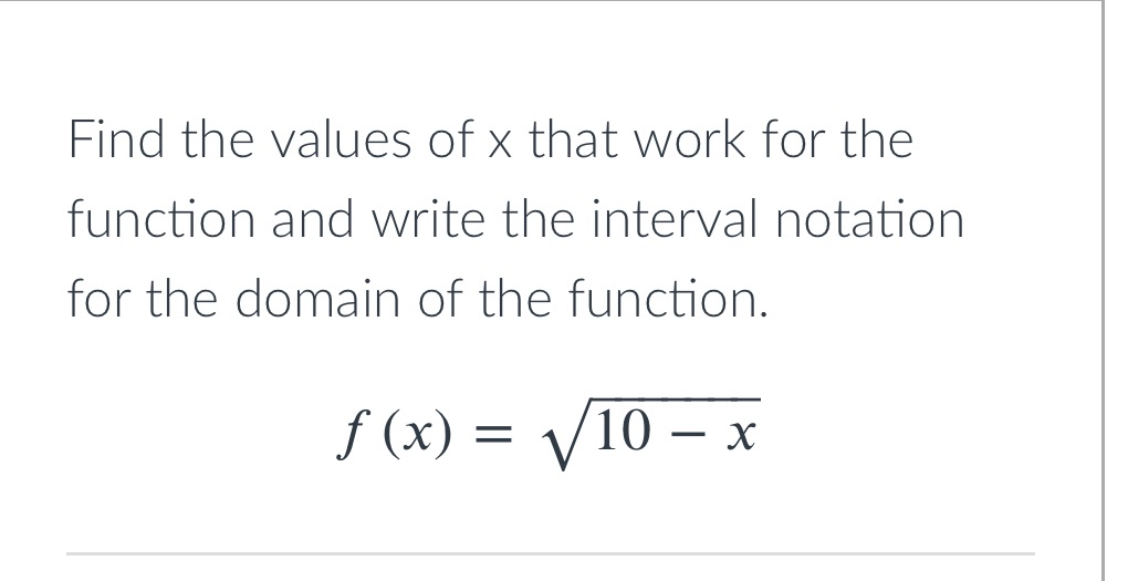 Please show work! Thanks! Find the values of x