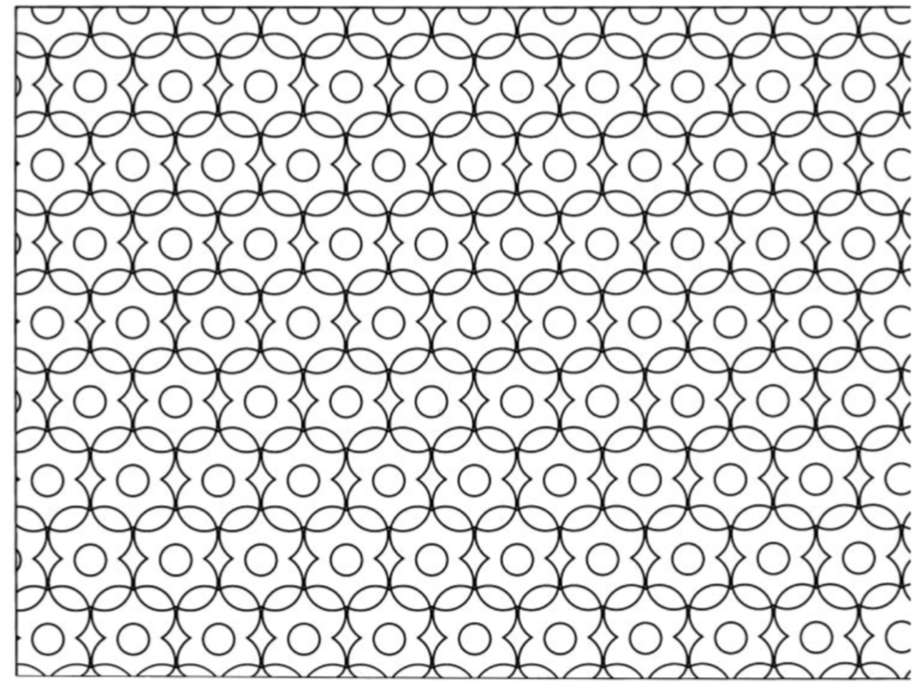 what plane group symmetry are these pictures? 1a)