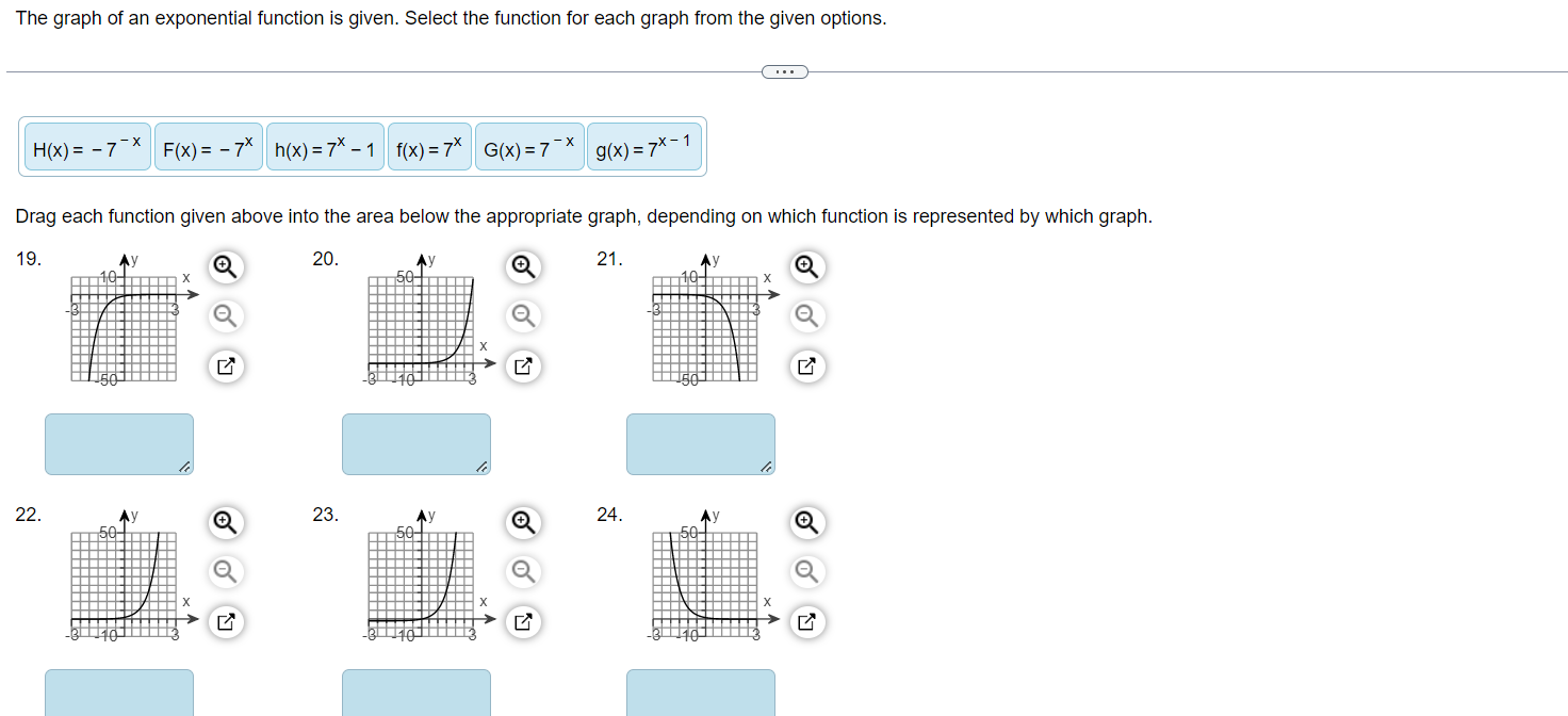 The graph of an exponential function is given.