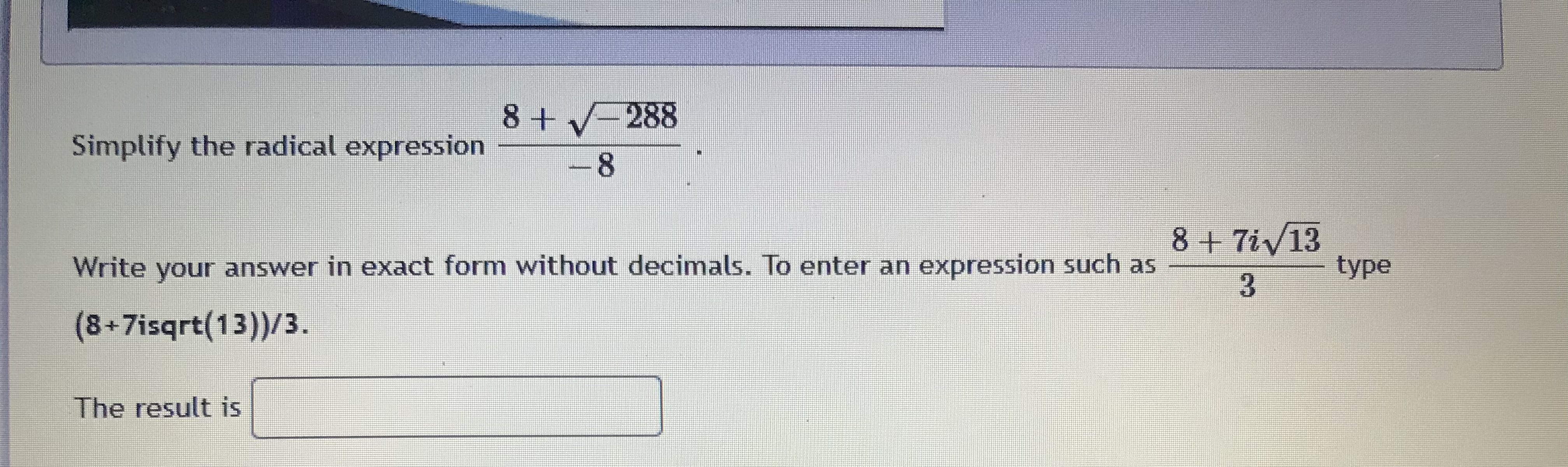 \fPerform the indicated operations & simplify.