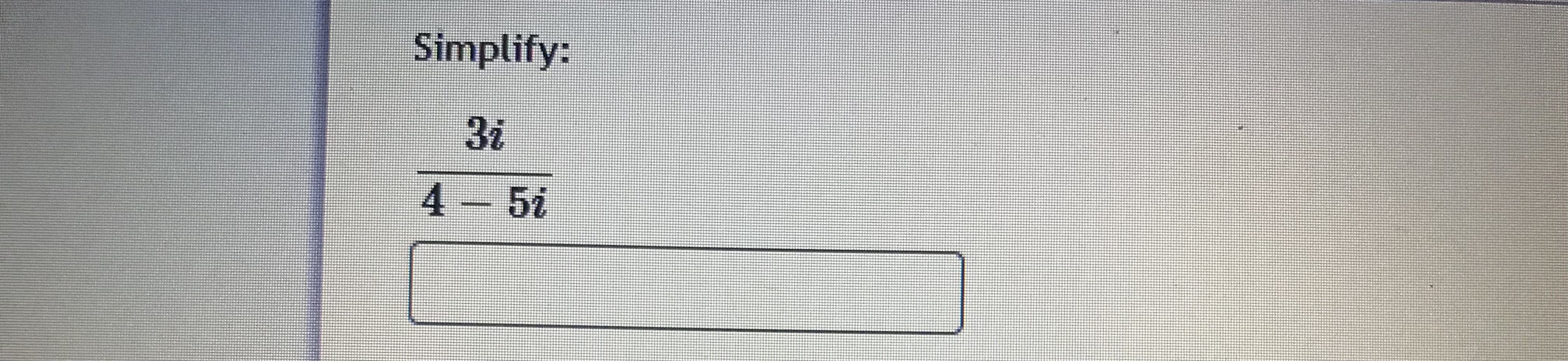 \fPerform the indicated operations & simplify.
