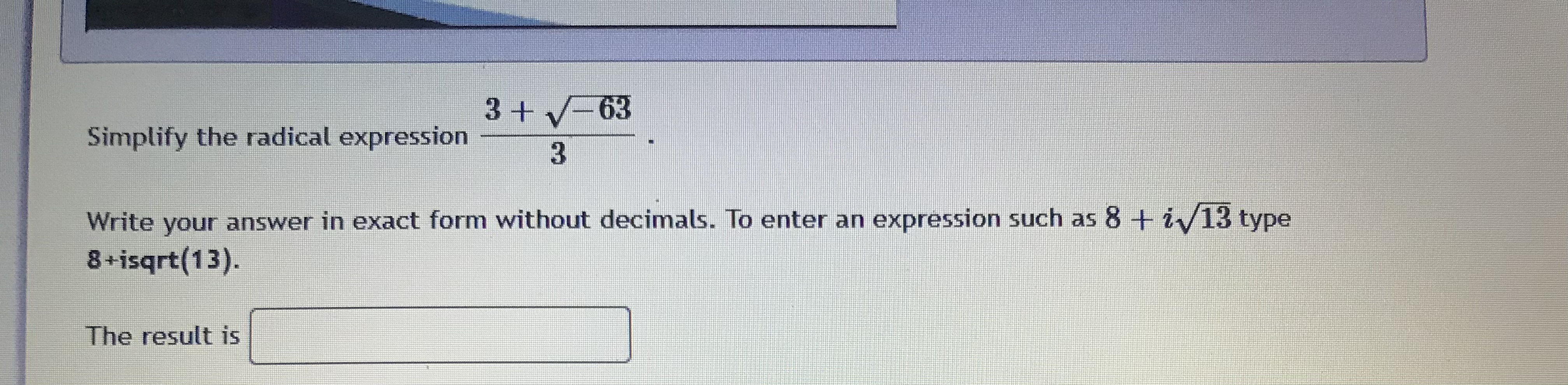 \fPerform the indicated operations & simplify.