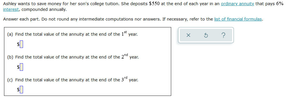 Ashley wants to save money for her son's