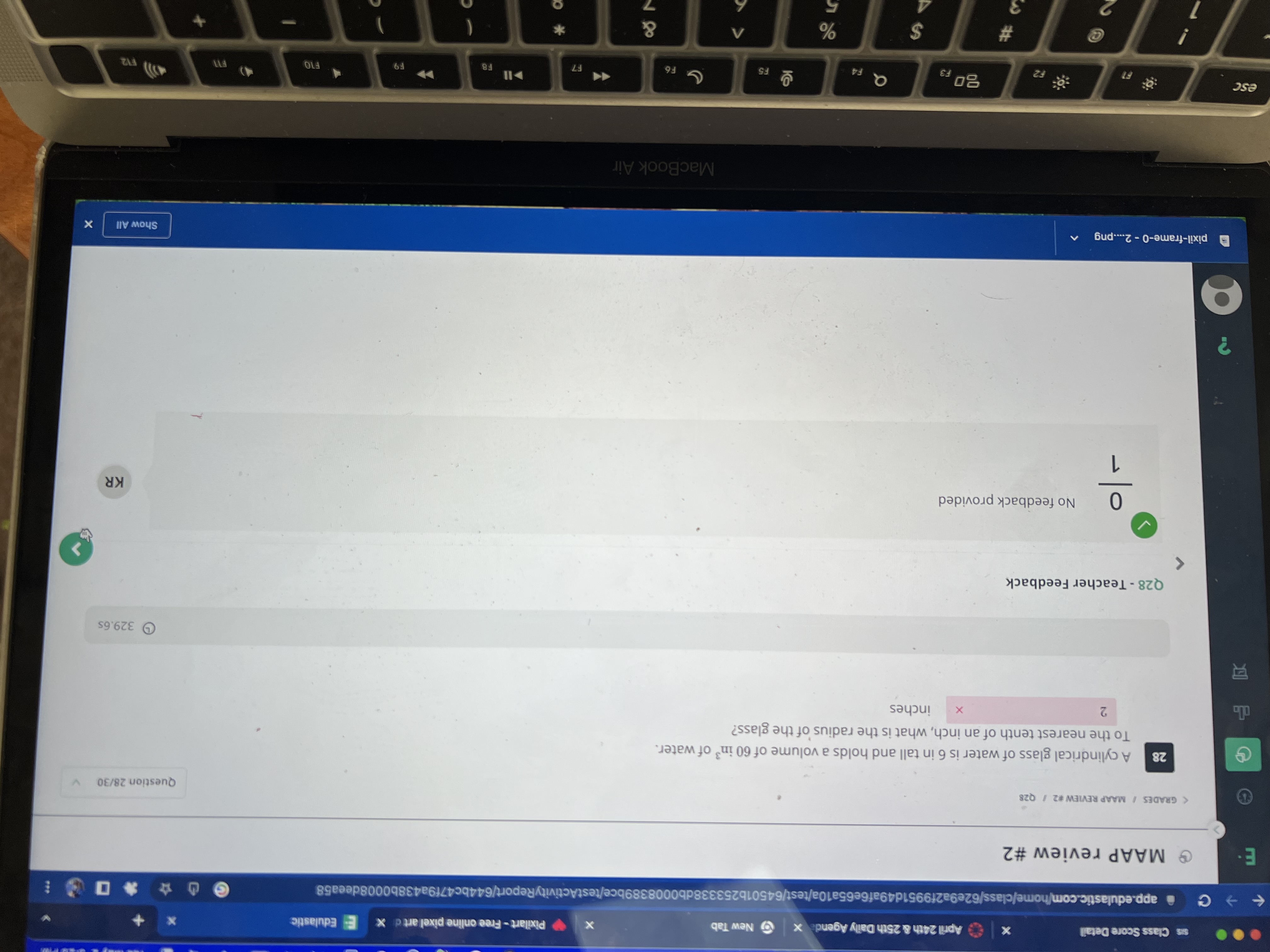 ... sis Class Score Detail April 24th & 25th