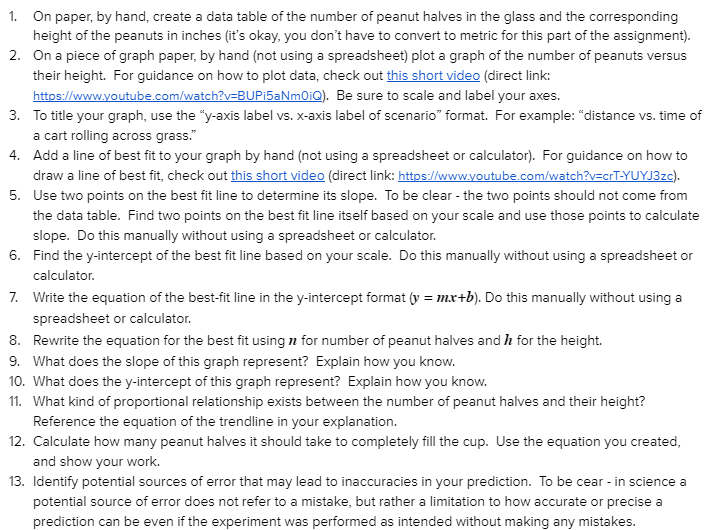 8. 9. 1D. 11. 12. 13. On paper, by hand, create a