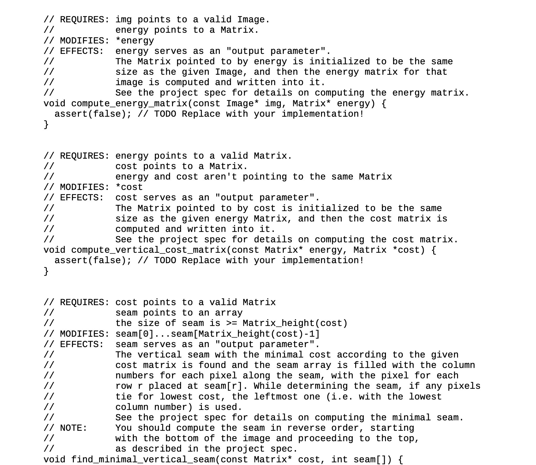 // REQUIRES: img points to a valid Image. //