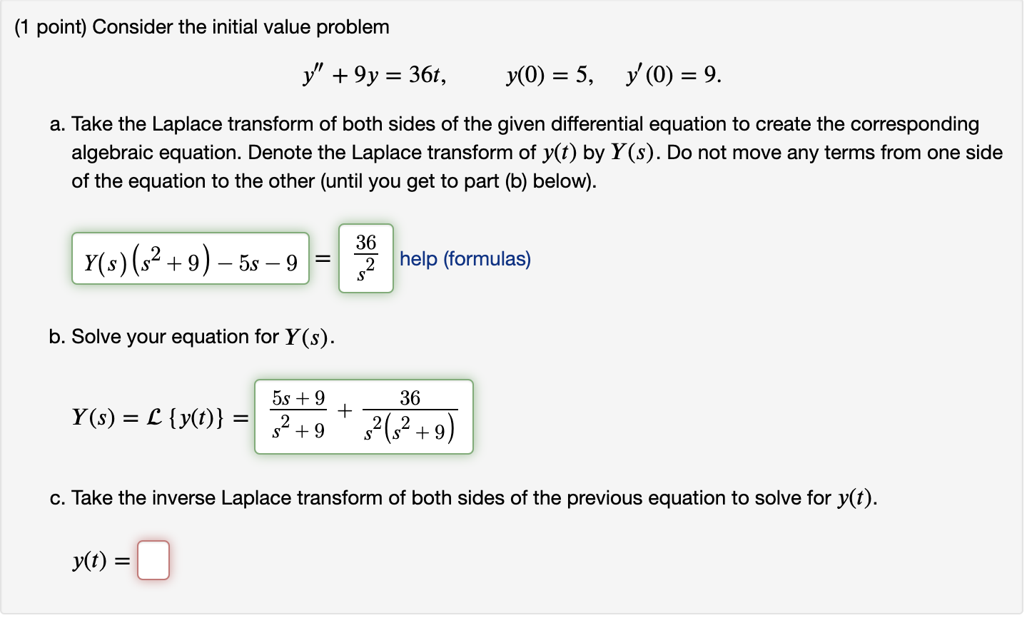 help me on the last part please (1 point)