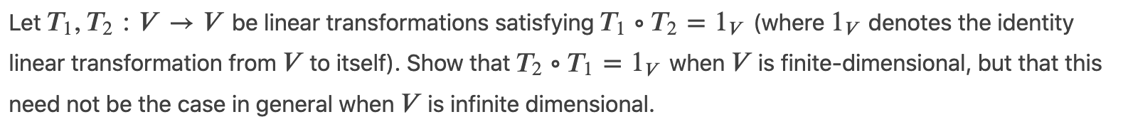 Let T1, T2 : V  style=