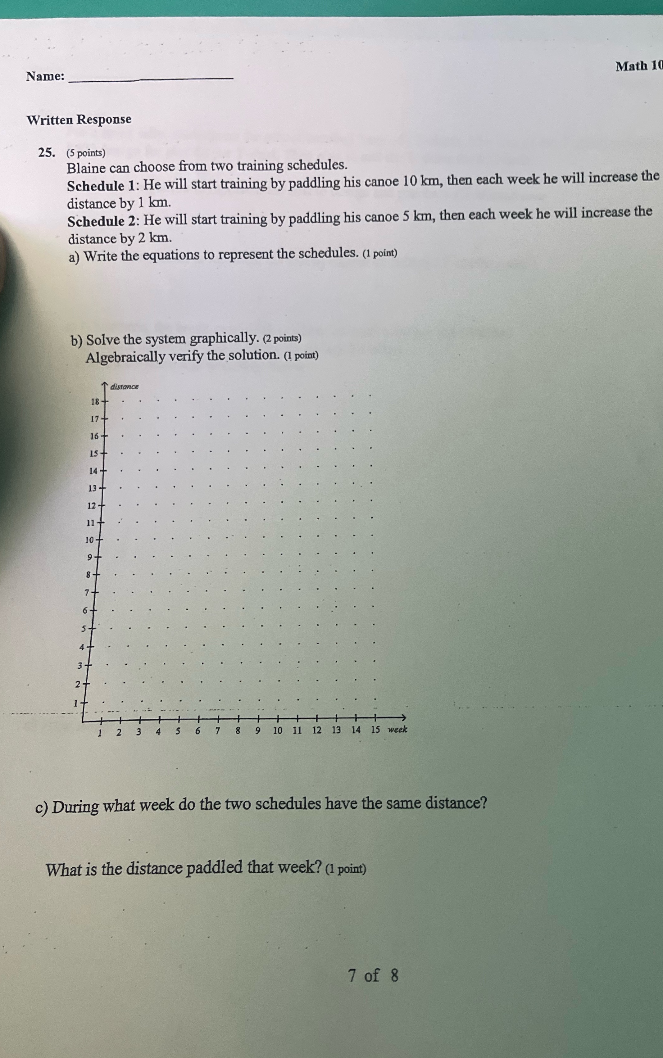 Need step by step help please Name: Math 1