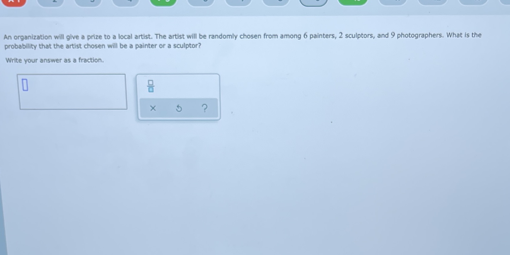 An organization will give a prize to a local