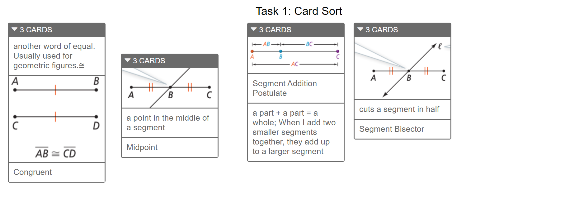 Question 2: Apply the Segment Addition Postulate.