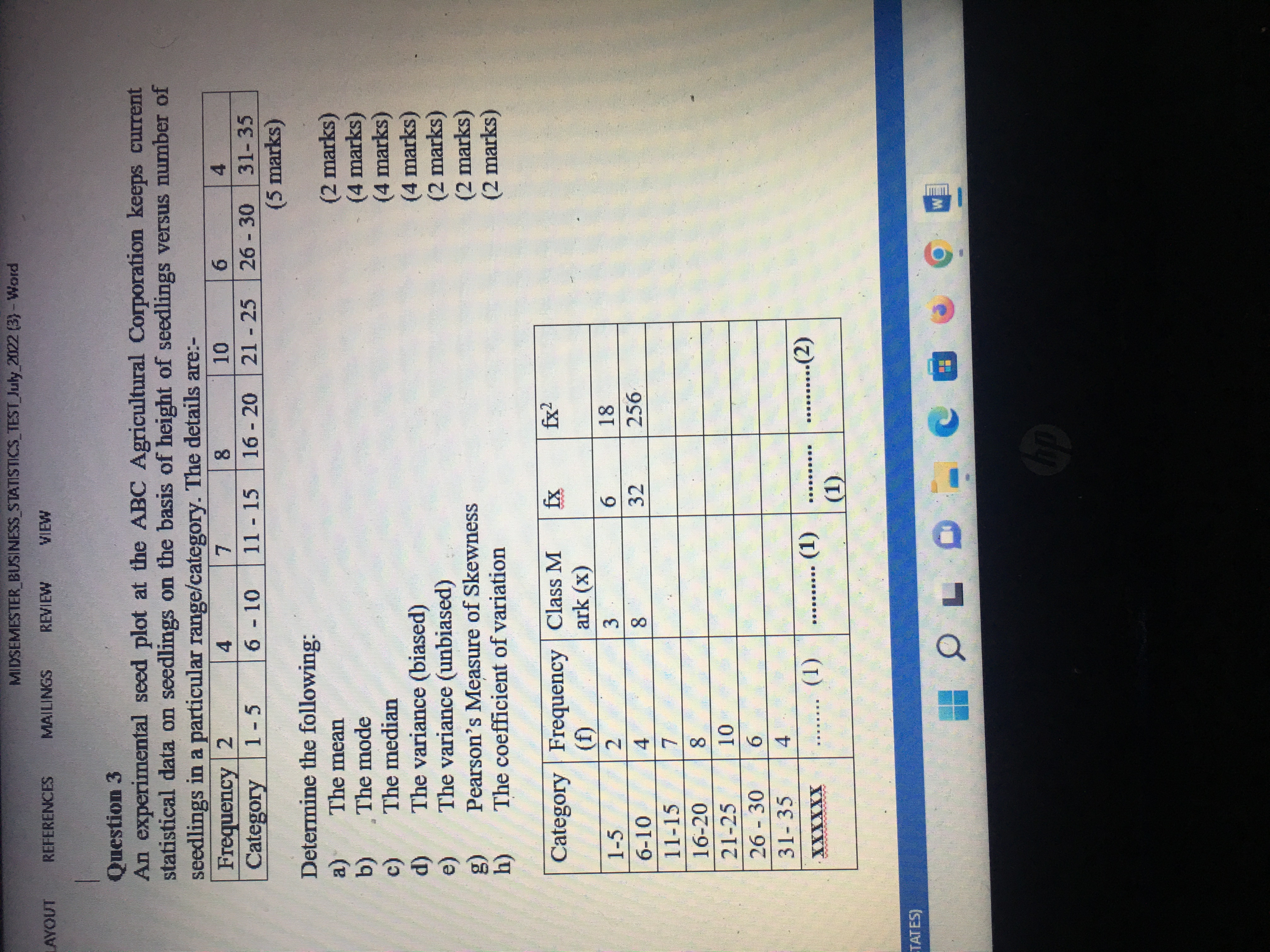 MIDSEMESTER_BUSINESS_STATISTICS_TEST_July_2022