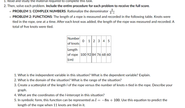 1. Read and study the material required to