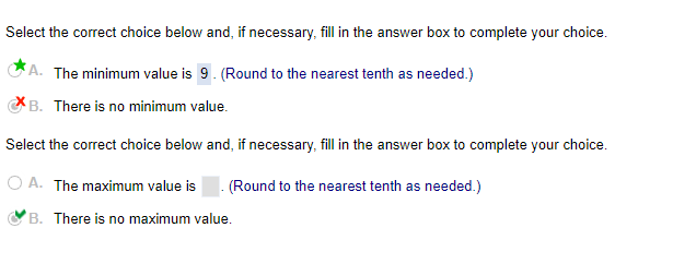 Select the correct choice below and, if